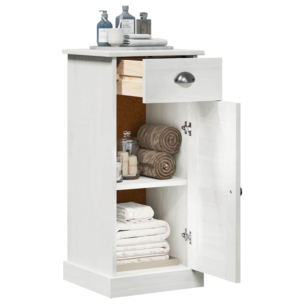 Mueble de Cuarto de Baño con cajón VIGO Marrón y Marrón Miel
