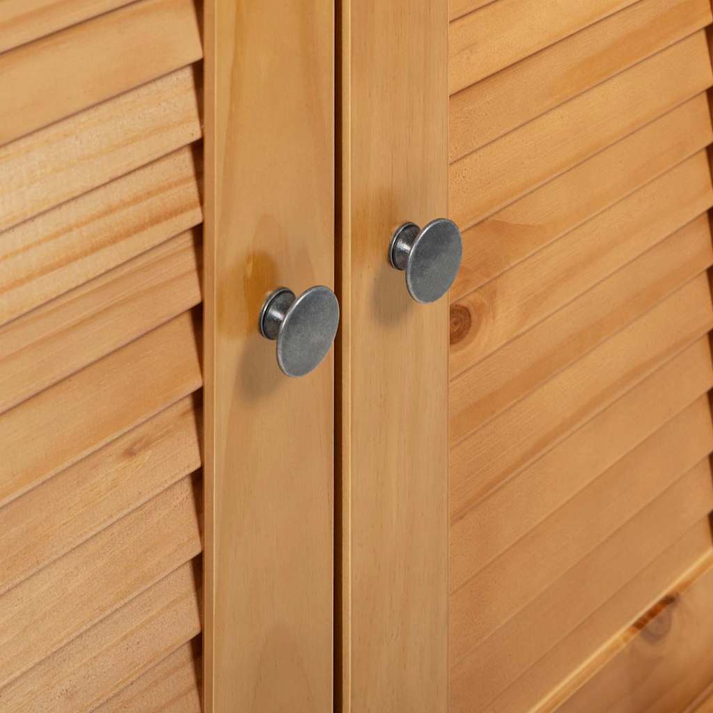 Mueble de Cuarto de Baño con estante VIGO Marrón y Marrón Miel