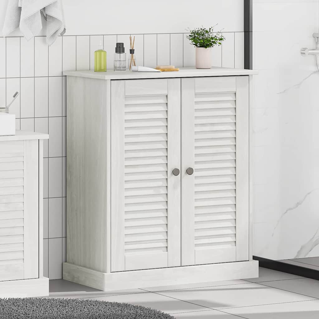 VIGO Bathroom Furniture with Shelf, Brown and Honey Brown