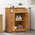 Mueble de Cuarto de Baño con estante VIGO Marrón y Marrón Miel