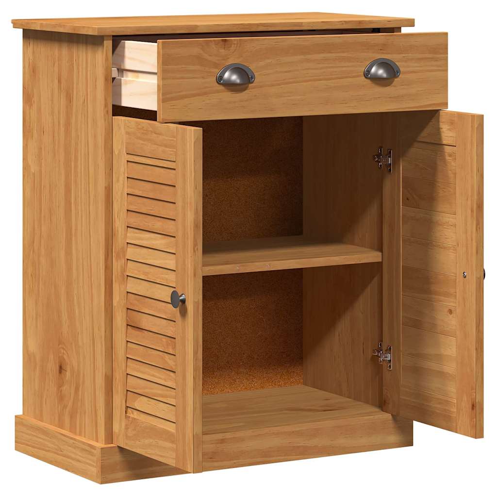 Mueble de Cuarto de Baño con estante VIGO Marrón y Marrón Miel