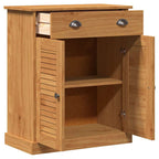Mueble de Cuarto de Baño con estante VIGO Marrón y Marrón Miel