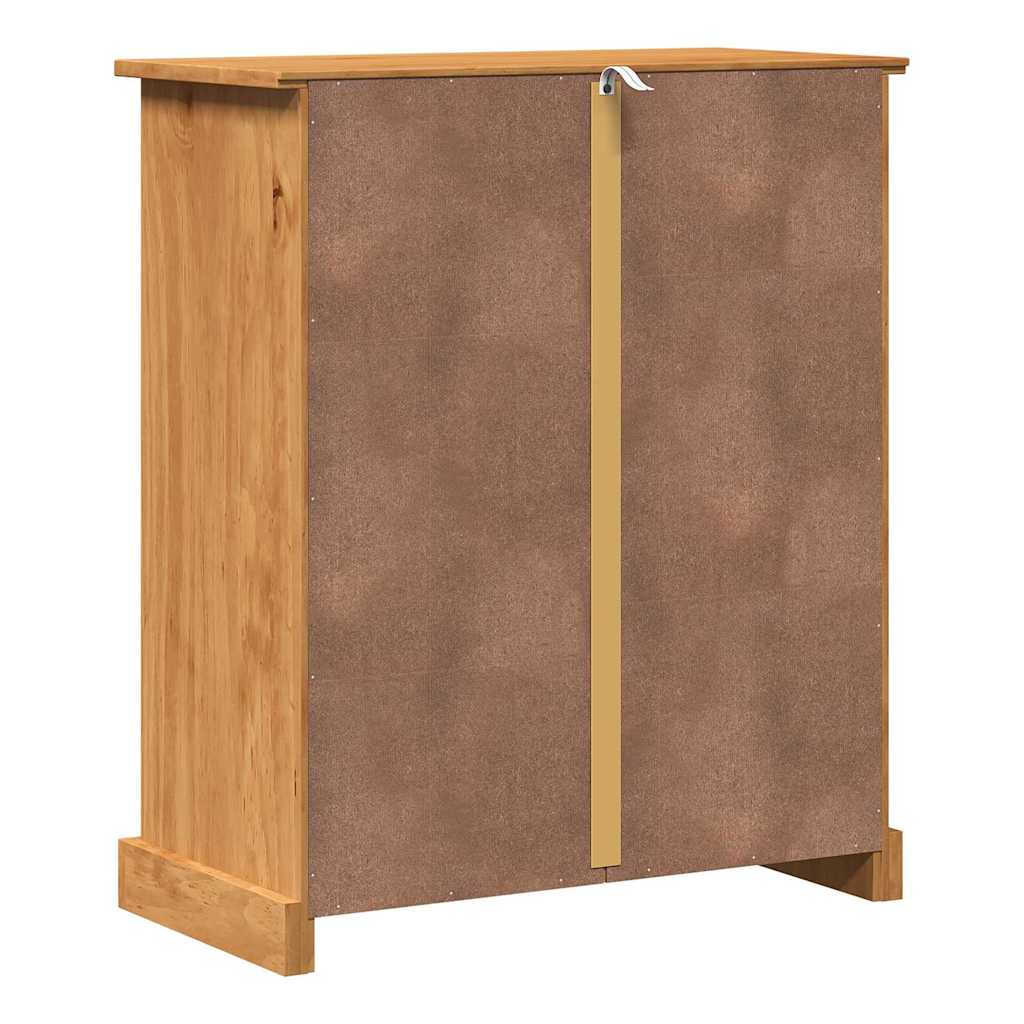 Mueble de Cuarto de Baño con estante VIGO Marrón y Marrón Miel