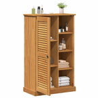 Mueble de Cuarto de Baño con estante VIGO Marrón y Marrón Miel
