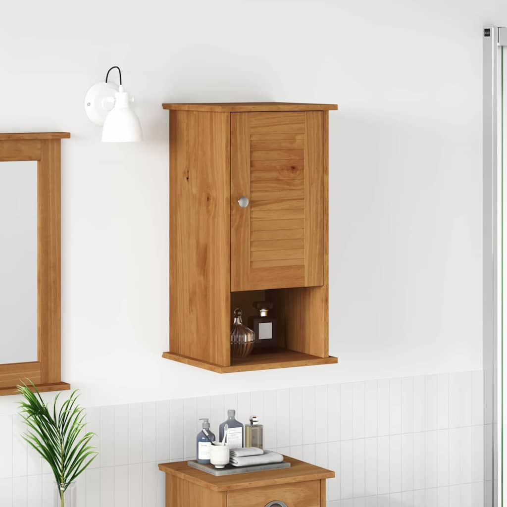 Mueble de Cuarto de Baño con estante VIGO Marrón y Marrón Miel