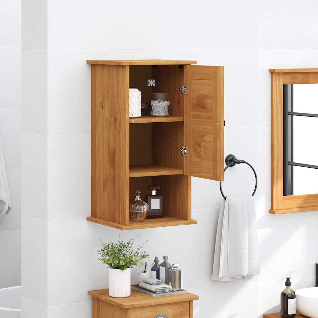 Mueble de Cuarto de Baño con estante VIGO Marrón y Marrón Miel