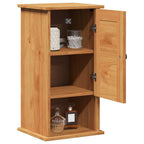 Mueble de Cuarto de Baño con estante VIGO Marrón y Marrón Miel