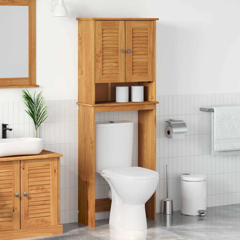 VIGO and Antique Bathroom Cabinet with Shelf 60 x 27 x 161 cm