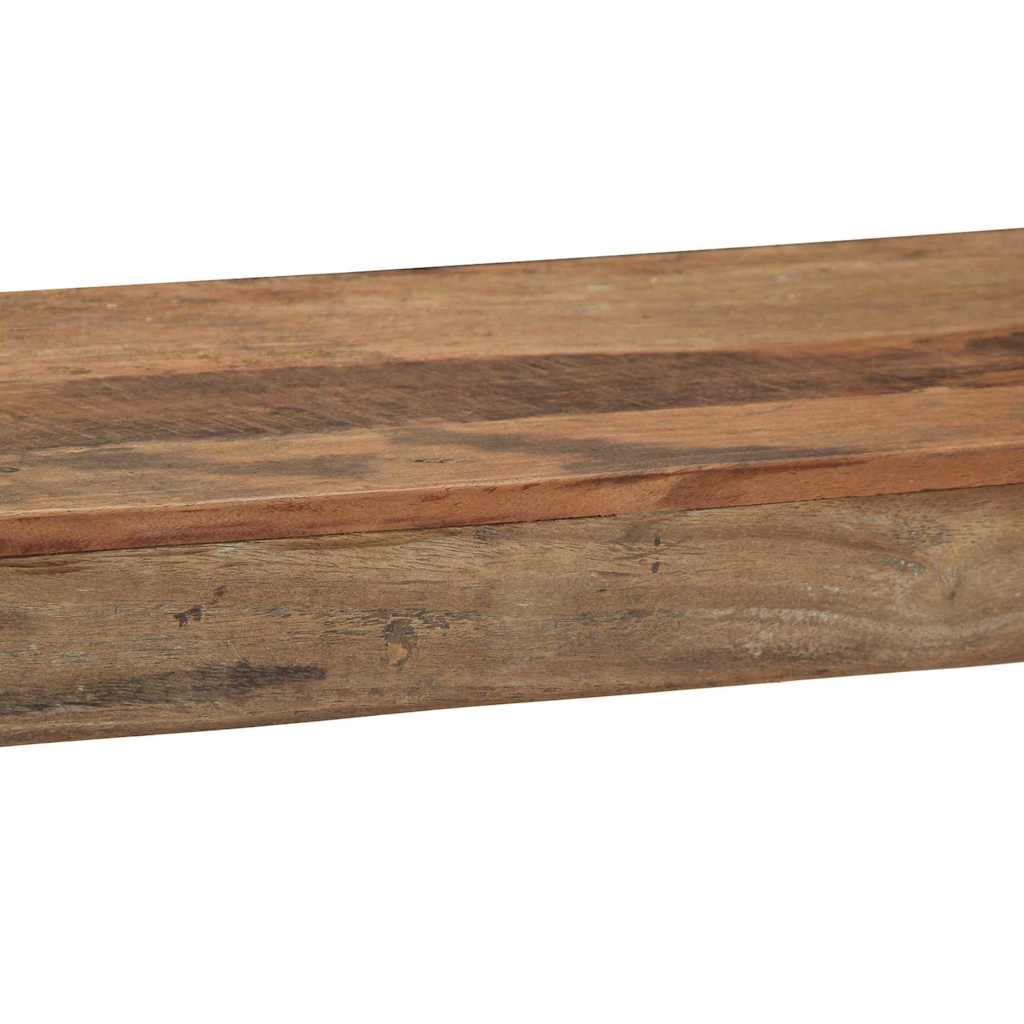 Mesa Auxiliar Marrón 110 x 35 x 76 cm Madera sólida recuperada