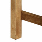 Mesa Auxiliar Marrón 110 x 35 x 76 cm Madera sólida recuperada