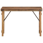Mesa Auxiliar Marrón 110 x 35 x 76 cm Madera sólida recuperada