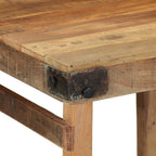Mesa de Comedor Marrón 60 x 55 x 76 cm madera maciza reciclada
