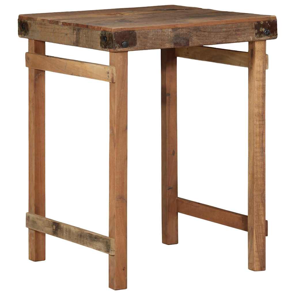 Mesa de Comedor Marrón 60 x 55 x 76 cm madera maciza reciclada