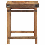 Mesa de Comedor Marrón 60 x 55 x 76 cm madera maciza reciclada