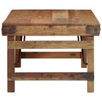 Mesa de Café Marrón 110 x 55 x 40 cm Madera sólida recuperada