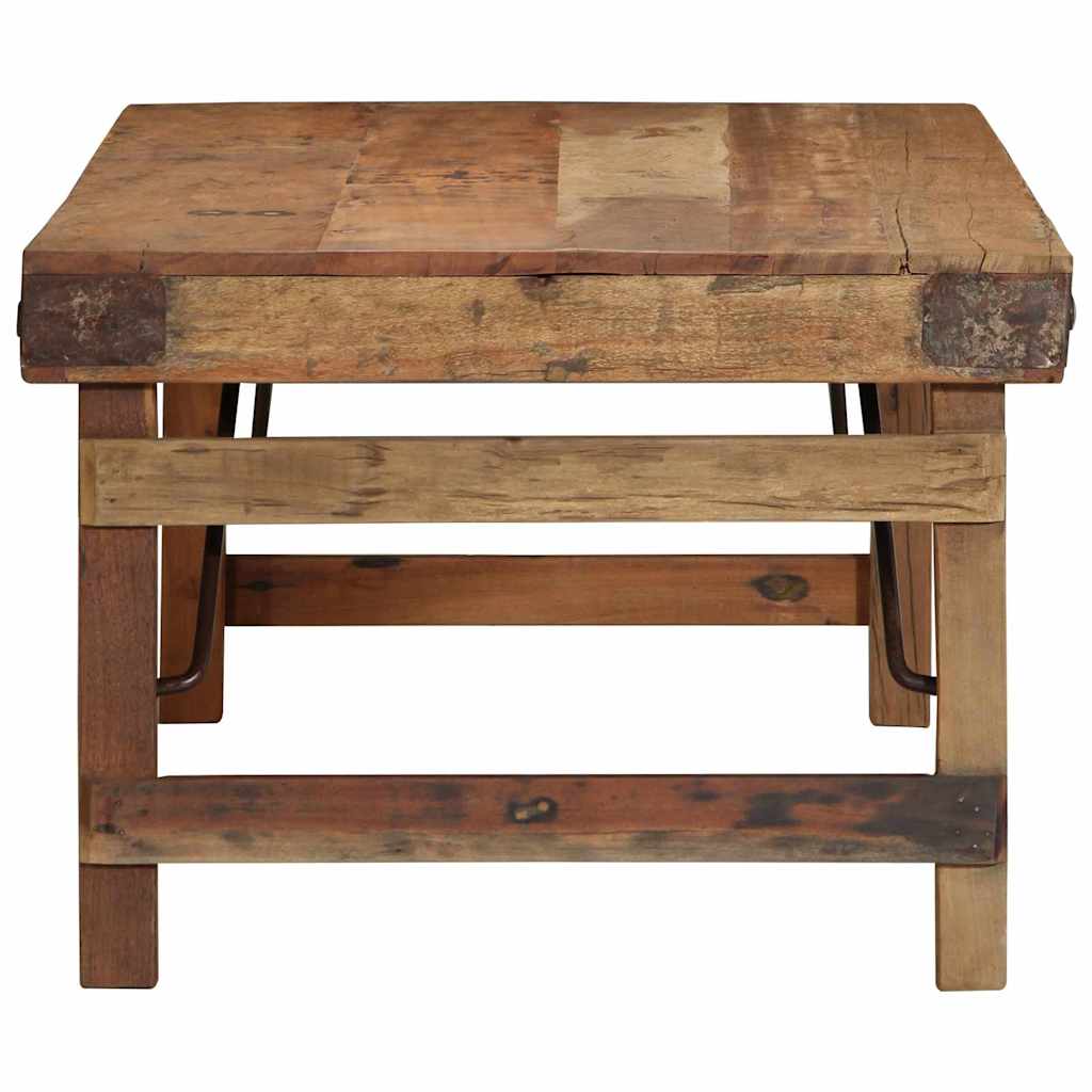 Mesa de Café Marrón 110 x 55 x 40 cm Madera sólida recuperada