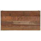 Mesa de Café Marrón 110 x 55 x 40 cm Madera sólida recuperada