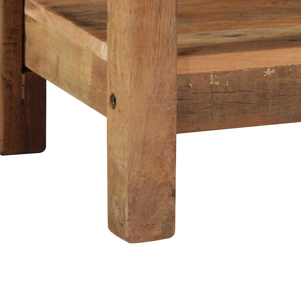 Mesa Consola Marrón 107 x 33 x 76 cm Madera sólida recuperada