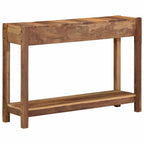 Mesa Consola Marrón 107 x 33 x 76 cm Madera sólida recuperada