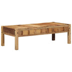 Mesa de Café Marrón 110 x 54 x 35 cm Madera sólida recuperada
