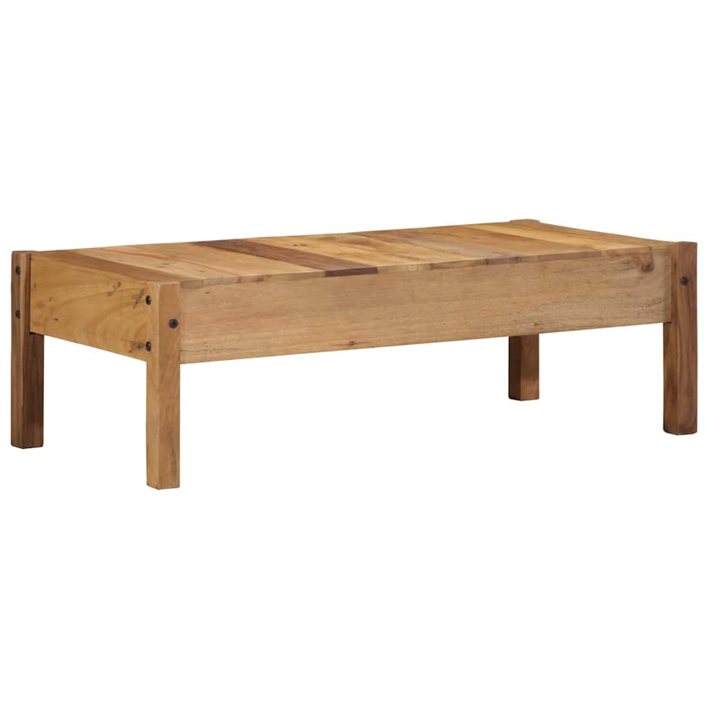 Mesa de Café Marrón 110 x 54 x 35 cm Madera sólida recuperada