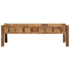 Mesa de Café Marrón 110 x 54 x 35 cm Madera sólida recuperada