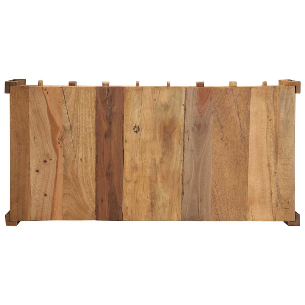 Mesa de Café Marrón 110 x 54 x 35 cm Madera sólida recuperada