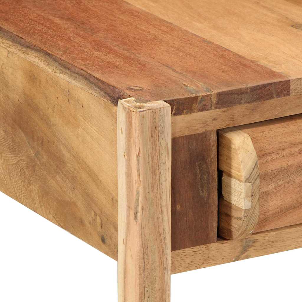 Mesa Auxiliar Marrón 43 x 32 x 46 cm Madera sólida recuperada
