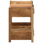 Mesa Auxiliar Marrón 43 x 32 x 46 cm Madera sólida recuperada