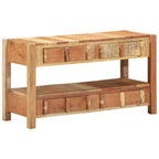 Mueble de TV Marrón 83 x 33 x 46 cm Madera sólida recuperada