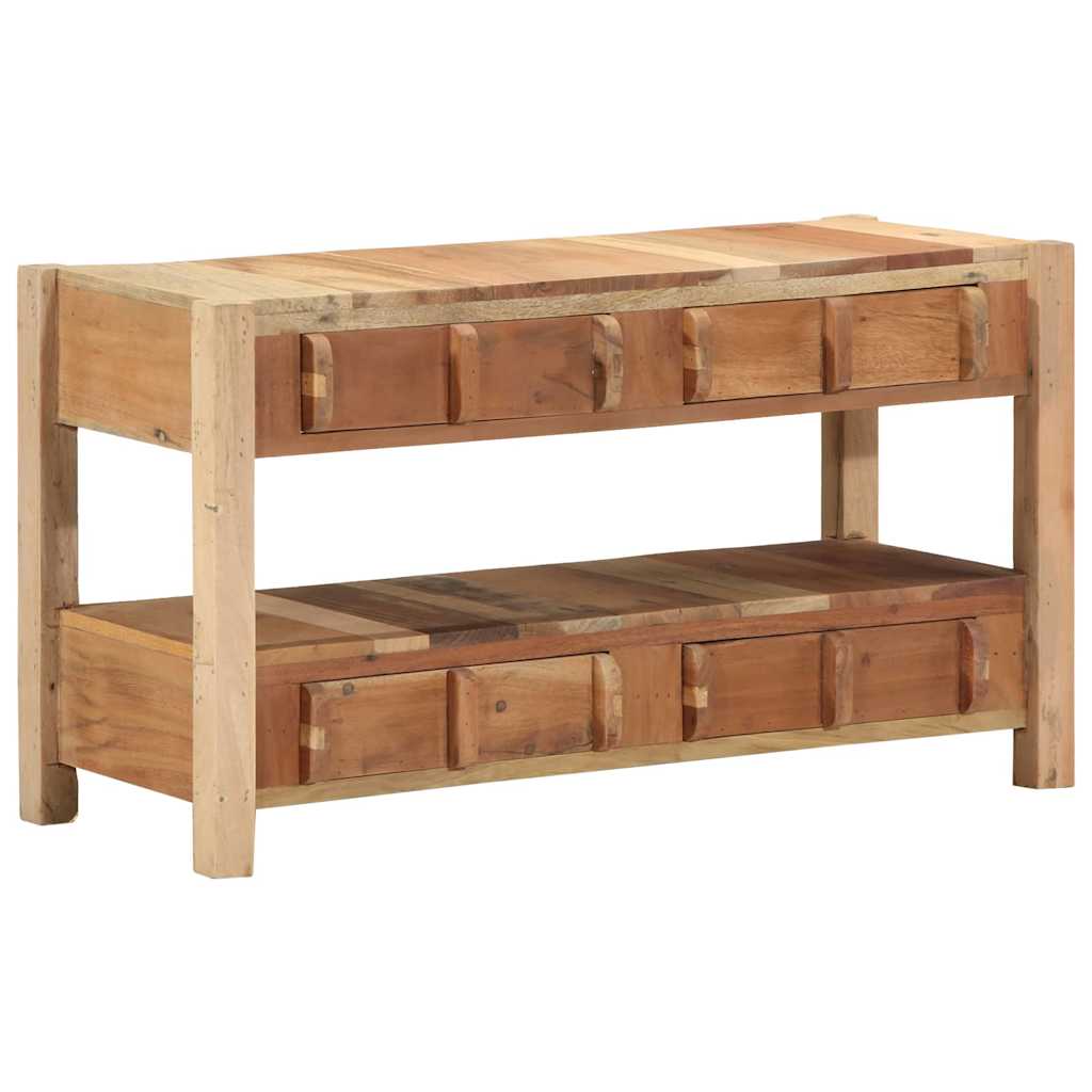 Mueble de TV Marrón 83 x 33 x 46 cm Madera sólida recuperada