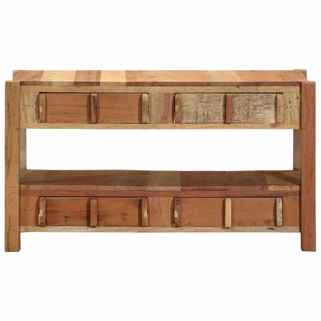 Mueble de TV Marrón 83 x 33 x 46 cm Madera sólida recuperada