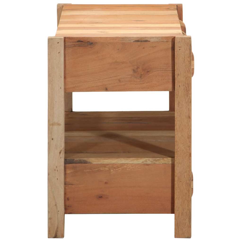 Mueble de TV Marrón 83 x 33 x 46 cm Madera sólida recuperada