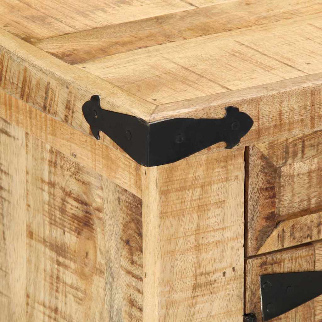 Mesa de Café Marrón 90 x 50 x 40 cm Madera de mango maciza