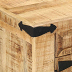 Mesa de Café Marrón 90 x 50 x 40 cm Madera de mango maciza