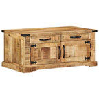 Mesa de Café Marrón 90 x 50 x 40 cm Madera de mango maciza