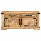 Mesa de Café Marrón 90 x 50 x 40 cm Madera de mango maciza