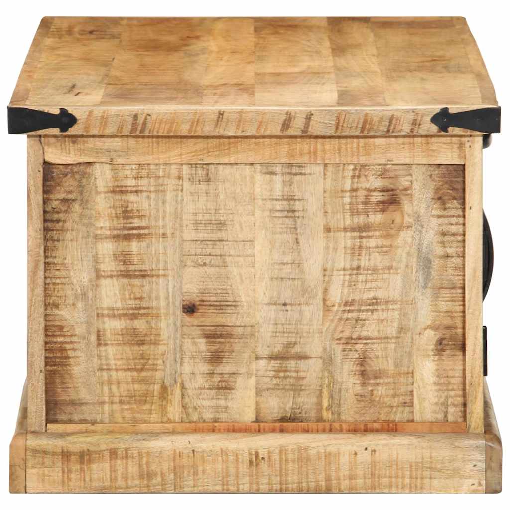 Mesa de Café Marrón 90 x 50 x 40 cm Madera de mango maciza