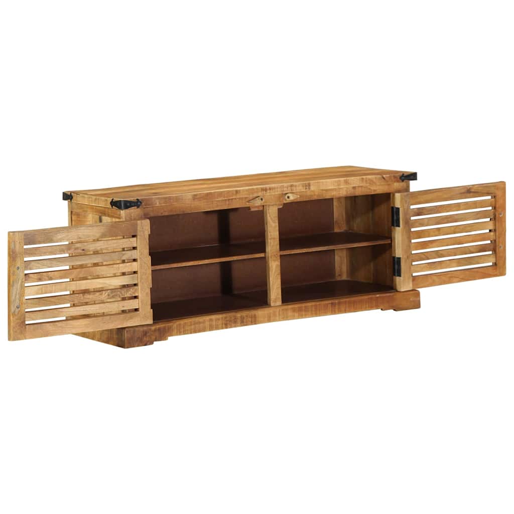 Armario Zapatero Marrón 110 x 38 x 45 cm Madera de mango maciza
