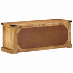 Armario Zapatero Marrón 110 x 38 x 45 cm Madera de mango maciza