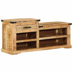 Banco con cajón Marrón 110 x 35 x 50 cm Mango rugoso