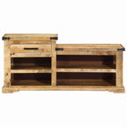 Banco con cajón Marrón 110 x 35 x 50 cm Mango rugoso