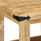 Carro de Cocina Marrón 55 x 40 x 80 cm Madera de mango maciza