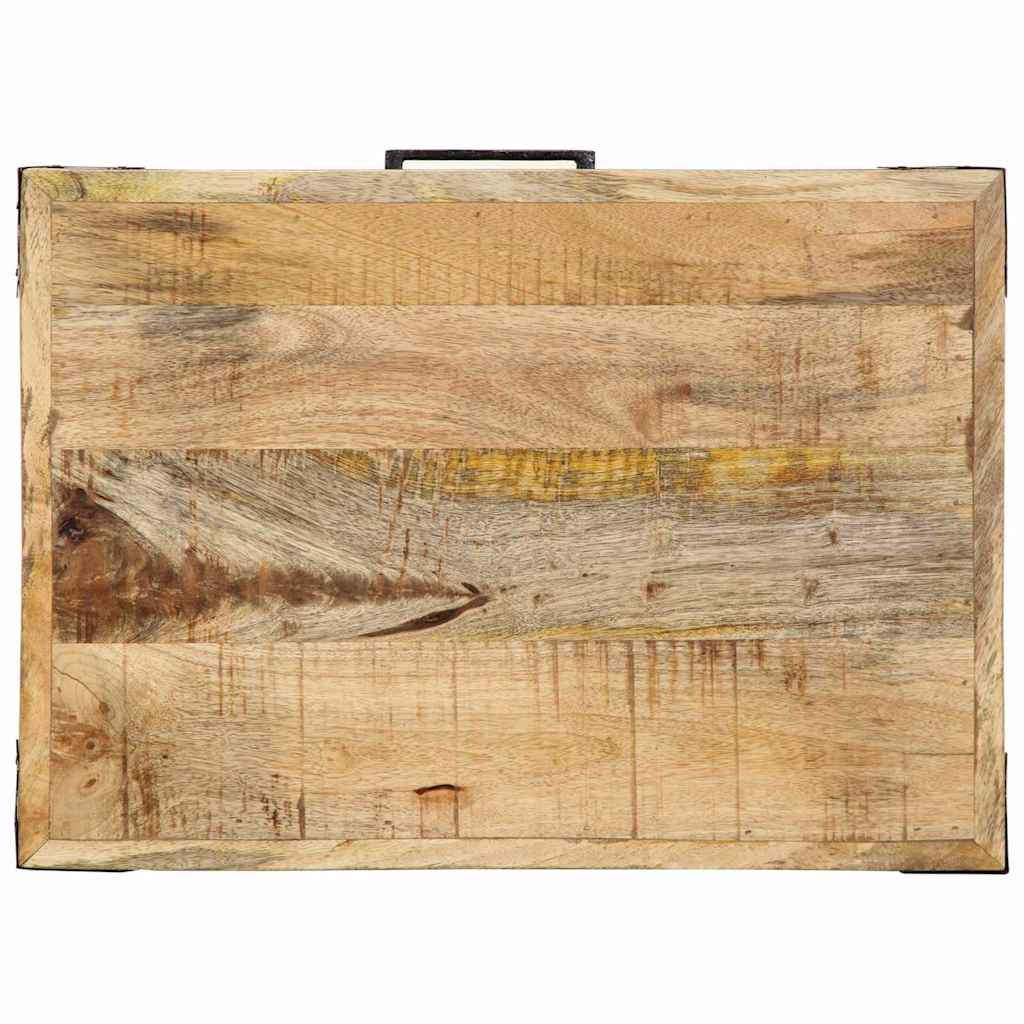 Carro de Cocina Marrón 55 x 40 x 80 cm Madera de mango maciza
