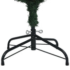 Árbol de Navidad artificial estrecho 150 LEDs 120 cm