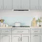 Salpicaderos cocina 2 uds vidrio templado transparente 70x40 cm