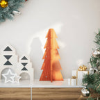 Árbol de Navidad de adorno madera maciza 110 cm