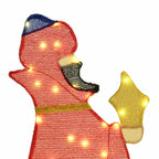 Iluminación navideña de los 3 Reyes Magos 3 pcs Cálido 105 cm