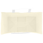 Bolsas de papel con asas 250 uds amarillas 15x8x21 cm