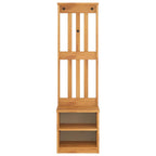 Perchero de entrada SANDNES 45x40x159,5cm madera maciza de pino